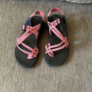 Chaco Pink zx cloud 2 sandals